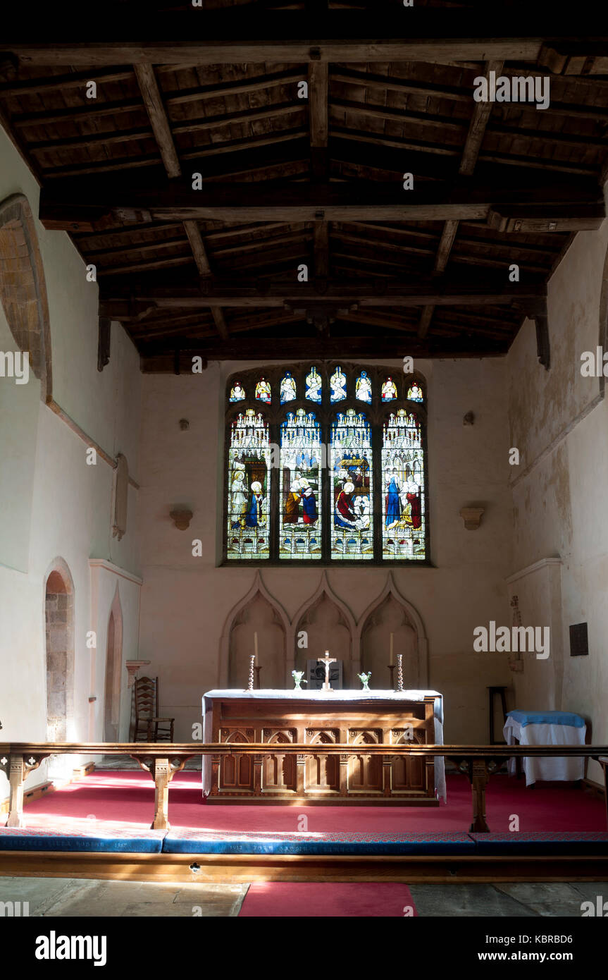 St. Mary`s Church, Wappenham, Northamptonshire, England, UK Stock Photo
